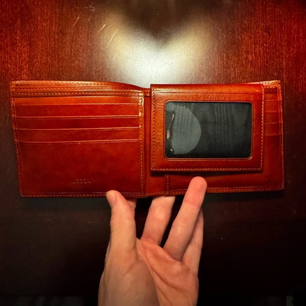 Bosca Brown Leather Wallet - Picture 3 of 7
